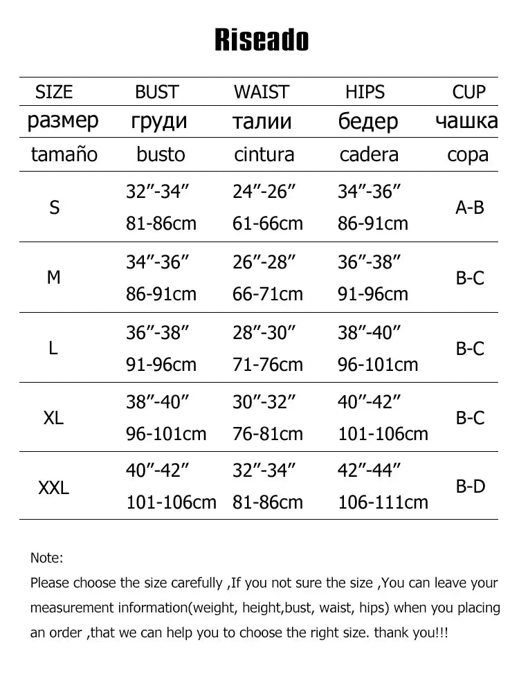Riseado High Waist Bikinis Set Ruffle Shoulder Sexy Plunging Swimwear Women Bathing Suit Summer Beachwear - Empire P.E
