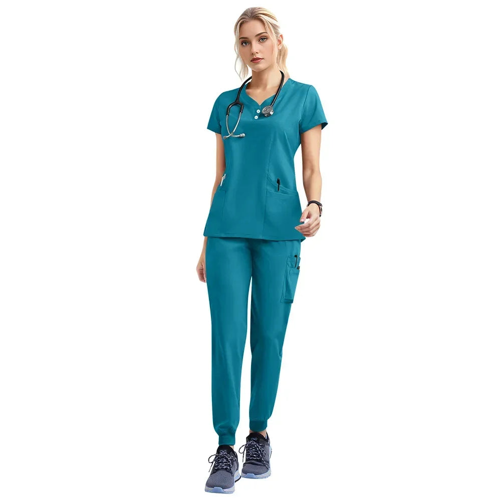 Scrubs Set Women Jogger Workwear - Empire P.E