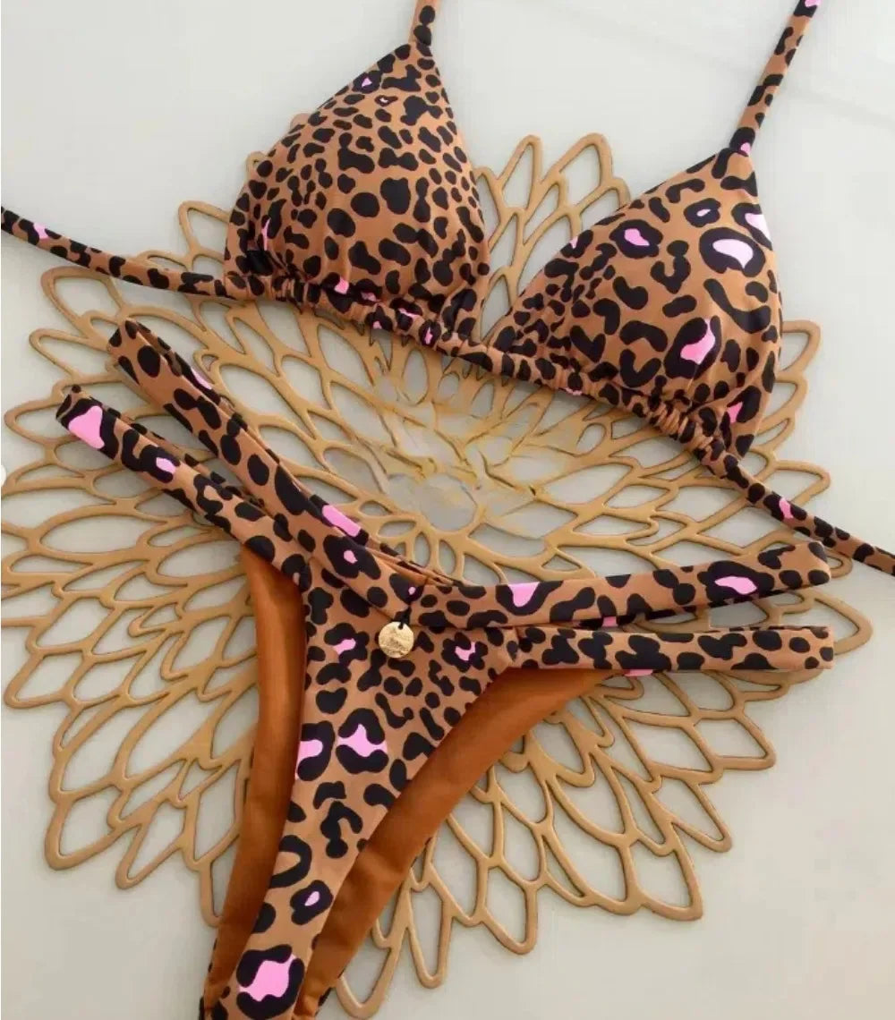 New Bikini Women Sexy Brazil Swimsuit Beach Vacation Swimwear - Empire P.E