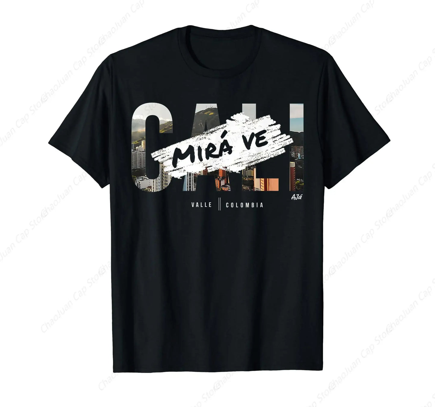 Cali Urban Colombia T-Shirt Vintage Tee T-Shirts Cotton New Arrival Tops - Empire P.E