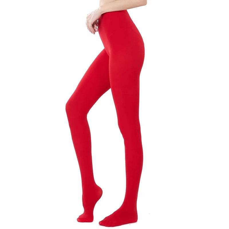 Plus Size Women Sexy Long Stockings Candy Color - Empire P.E