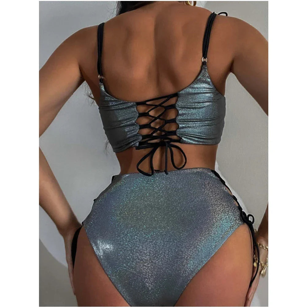 2025 New Women Shiny Metallic - Empire P.E