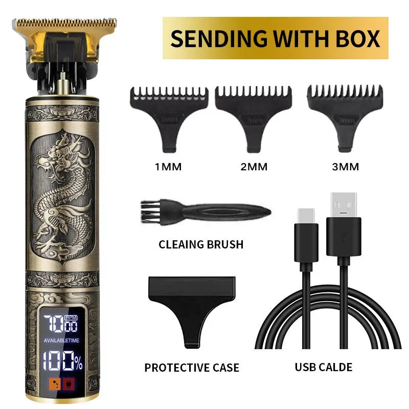Electric Wireless Facial Hair Trimmer Clipper - Empire P.E
