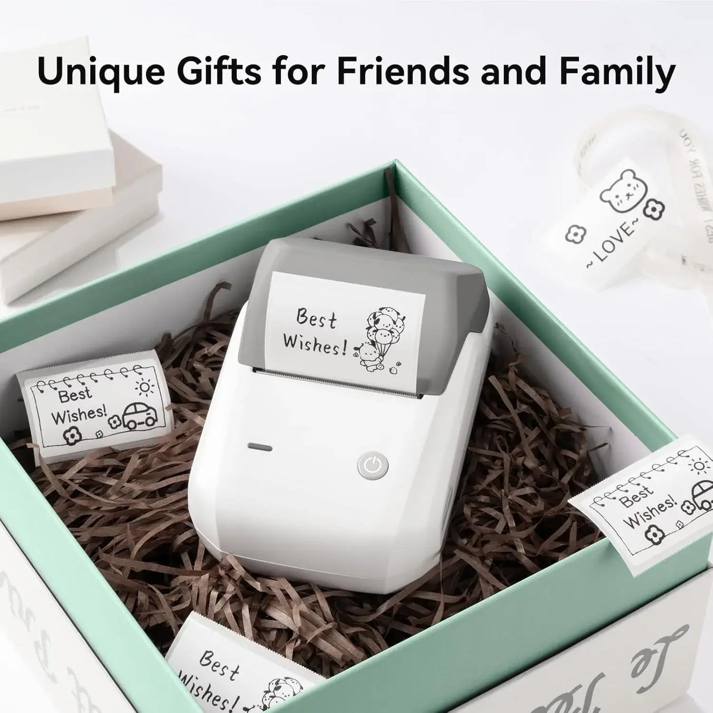 Portable Thermal Printer With Tapes 2 Inch Adhesive - Empire P.E