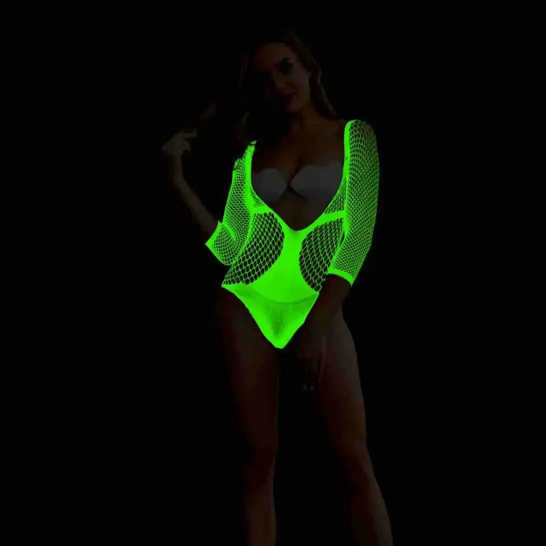 Pole Dance Clothing Luminous Glowing Lingerie - Empire P.E