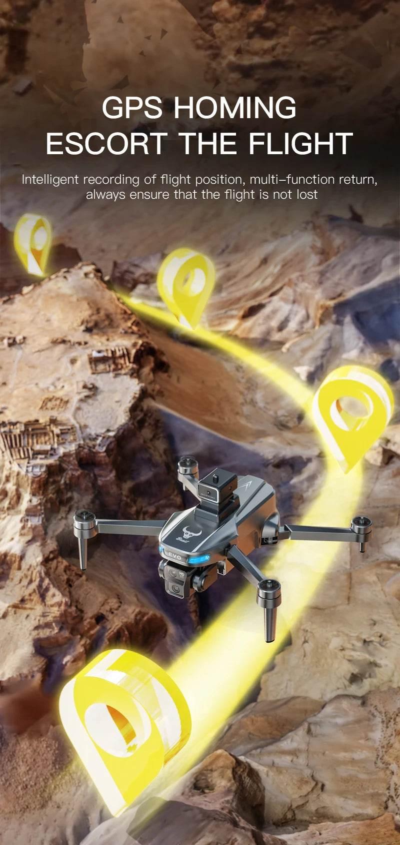 New SG901 MAX GPS Drone Professional 8K Camera Aerial FPV Brush Avoiding Obstacle with Large Screen Remote Control Folding Dron - Empire P.E
