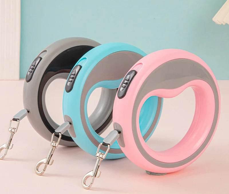 2.5m Automatic Retractable Dog Leash Outdoor Training Pet Leash for Small Medium Dogs Durable Puppy Lead Dog Accessories - Empire P.E