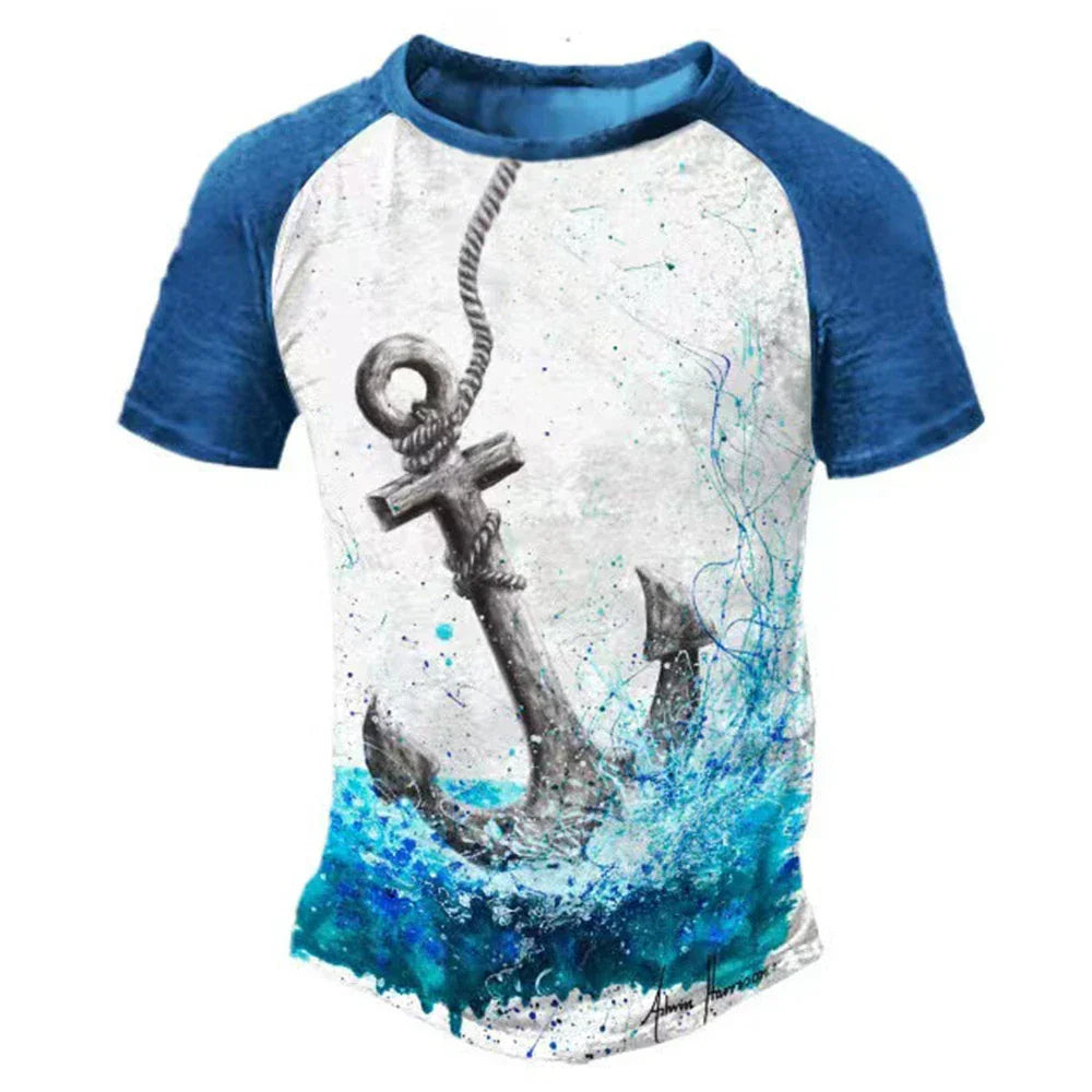 Men Vintage Motorcycle T Shirt 3d Print - Empire P.E