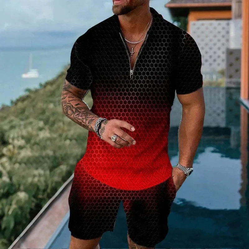 Hawaiian Tracksuit 2pcs Sets - Empire P.E