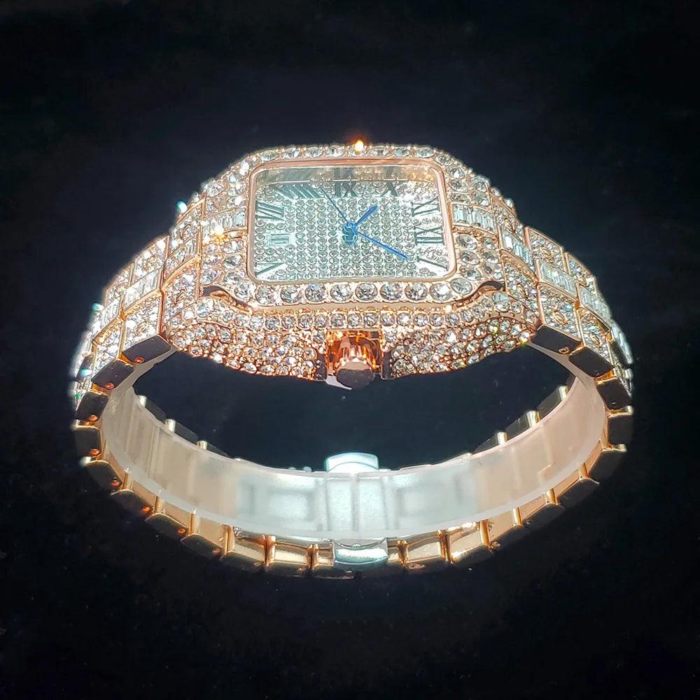 Luxury Original Brand Men Watch Bling Diamond - Empire P.E