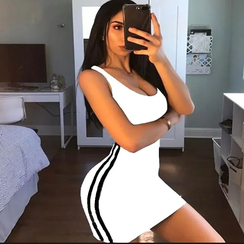 Sexy Women Summer Dress Sleeveless - Empire P.E