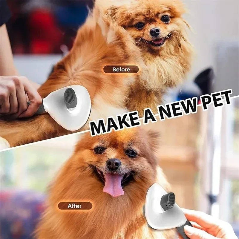 Pet Dog Brush Self Cleaning Pet Hair Remover - Empire P.E
