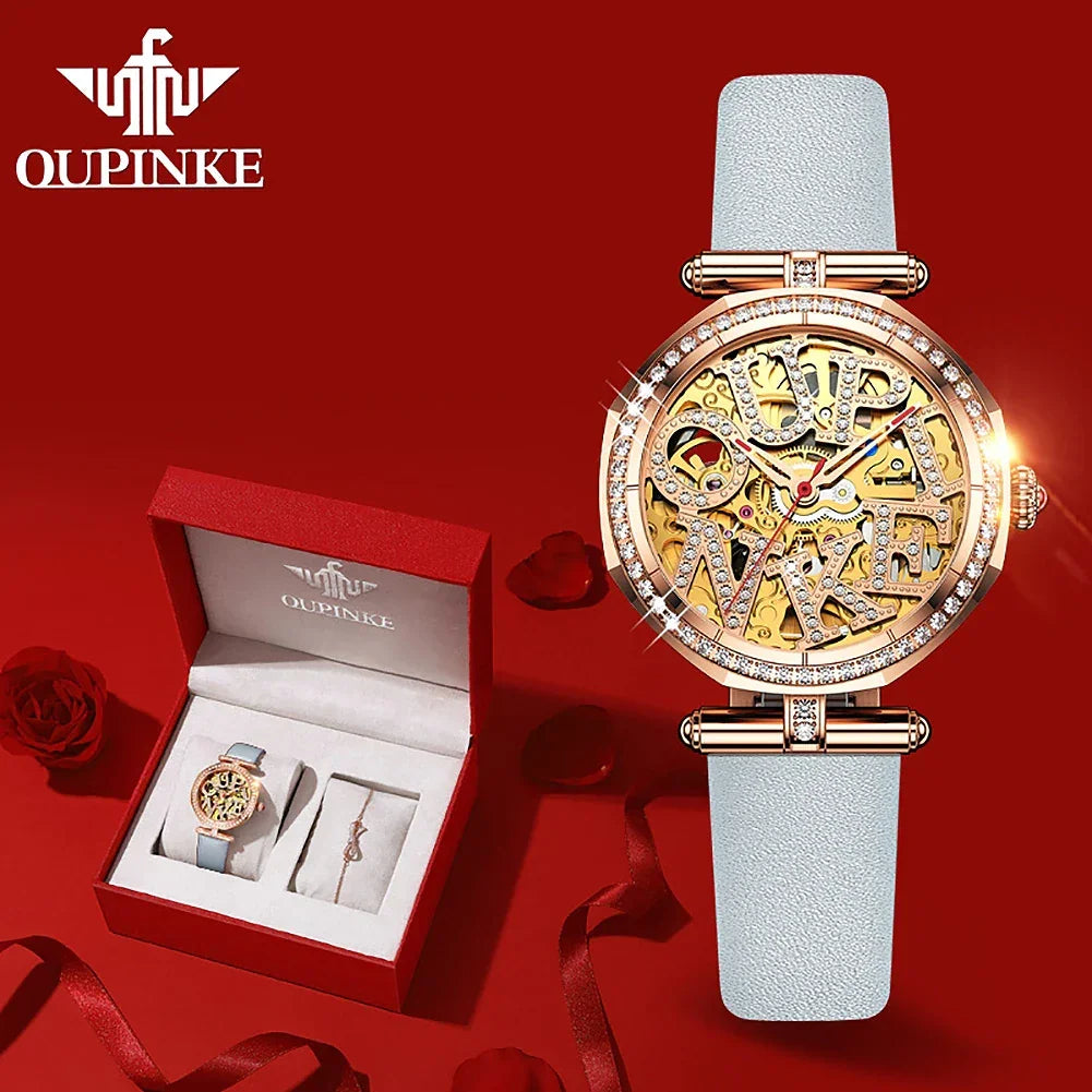 Automatic Diamond Watch for Women - Empire P.E