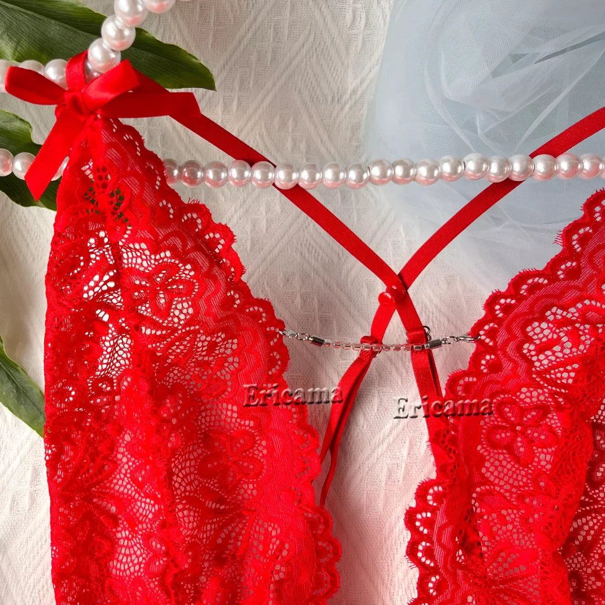 Sexy Lingerie Woman Lace Transparent Sets - Empire P.E