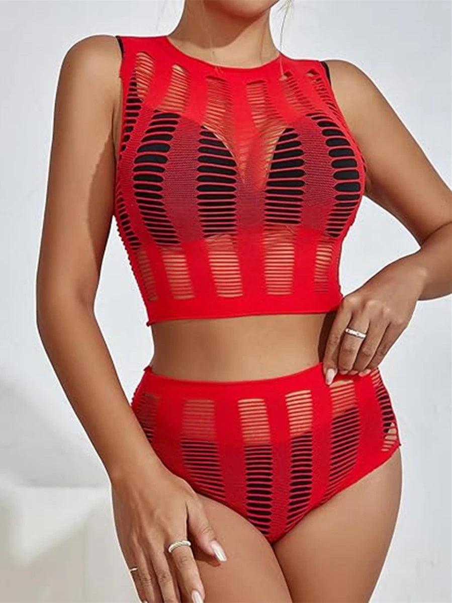 Fishnet Erotic Sets Lingerie Underwear - Empire P.E