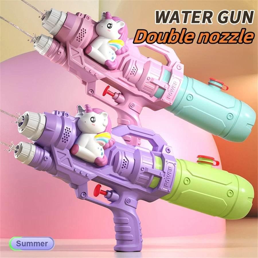 Dinosaurs, ducks, sharks, twin sprinklers, water gun toys, water fights, family gatherings, party games, water pools, beach toys - Empire P.E