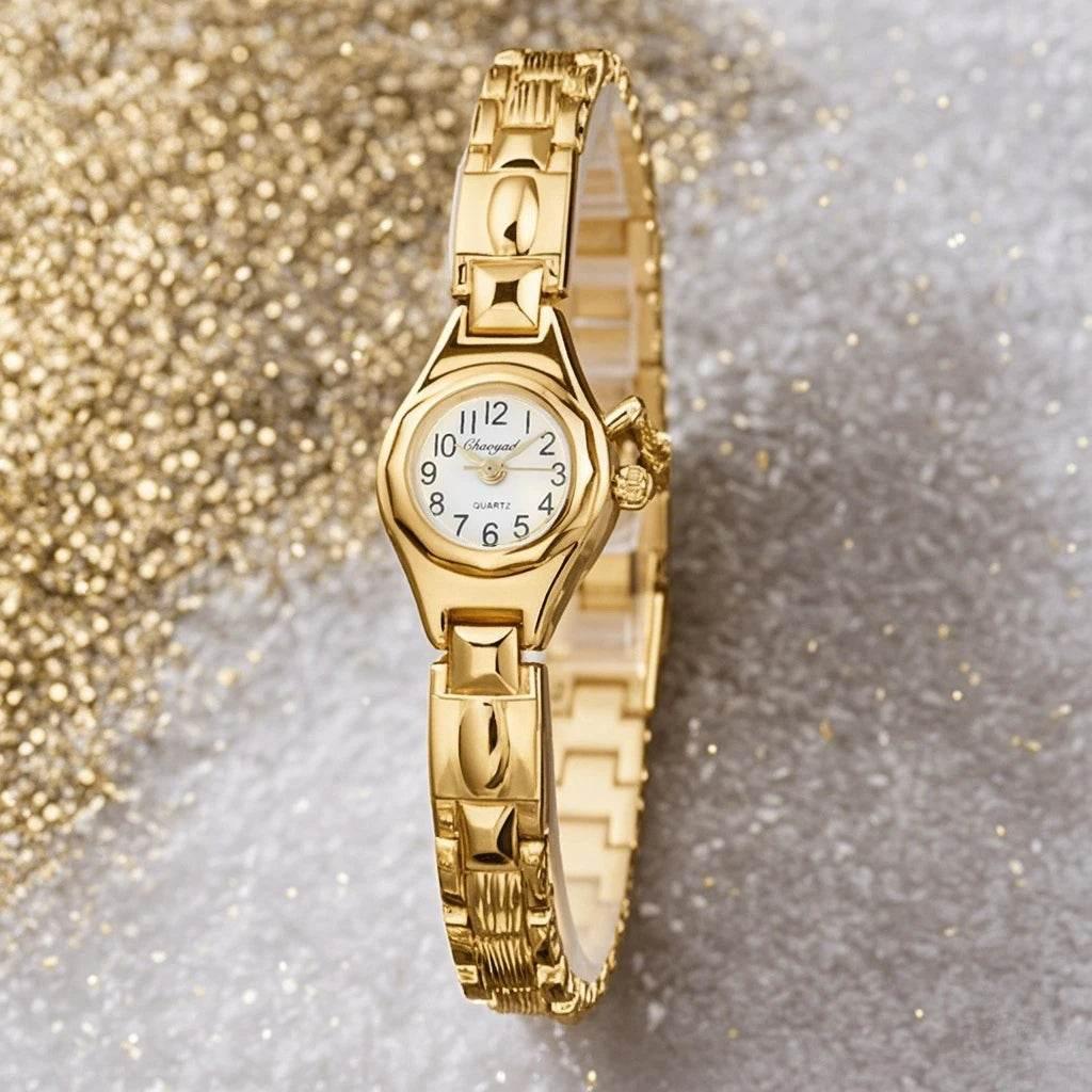 Fashion Women's Wristwatch Luxury Gold - Empire P.E