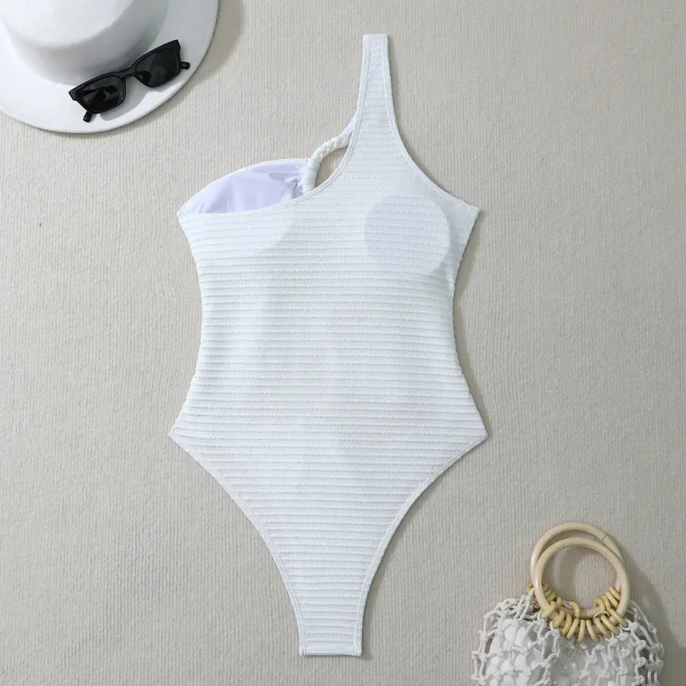 Solid Color New Braided Rope One-piece - Empire P.E