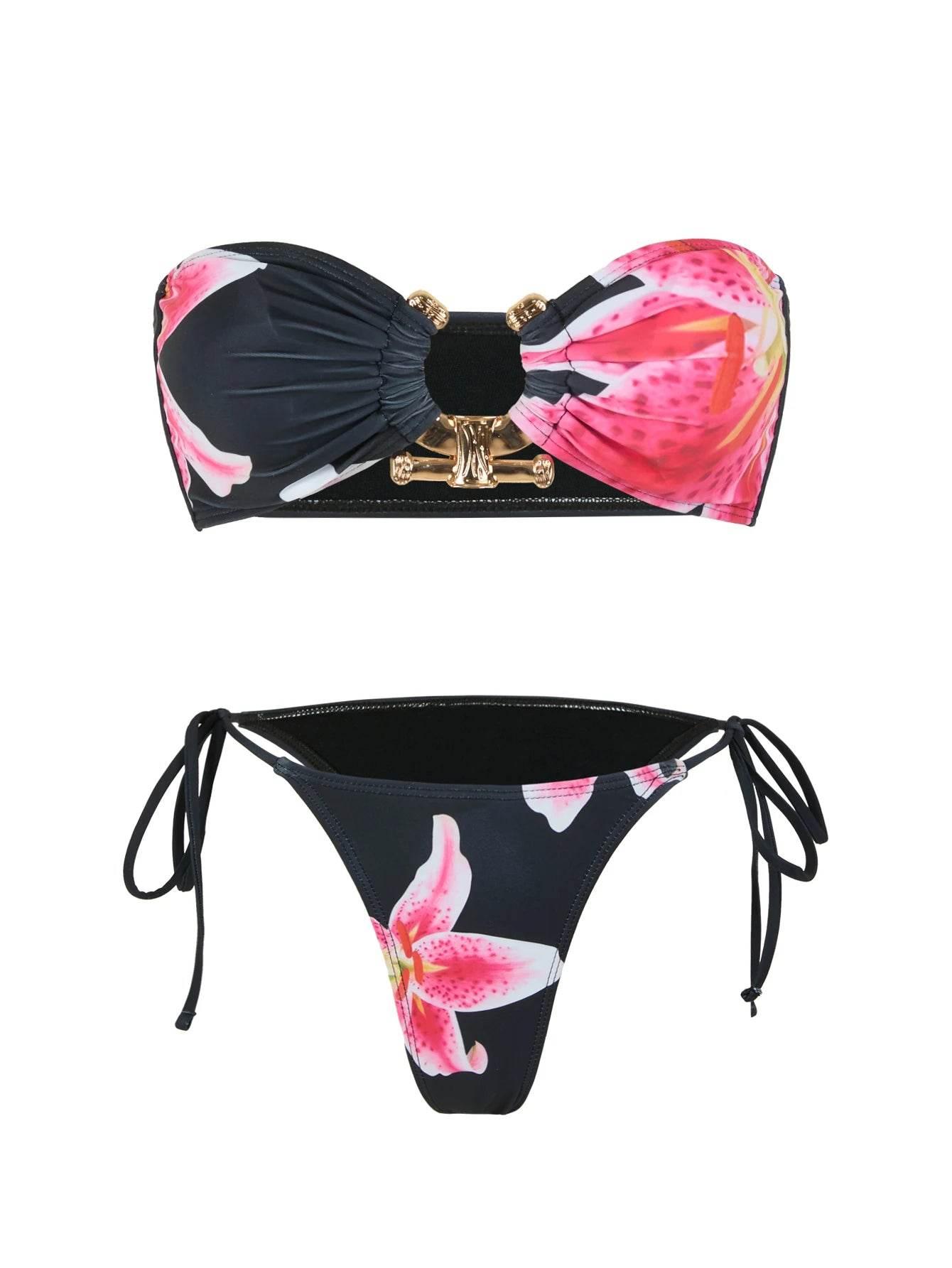 Solid O Ring 2025 New Swimsuit For Women - Empire P.E