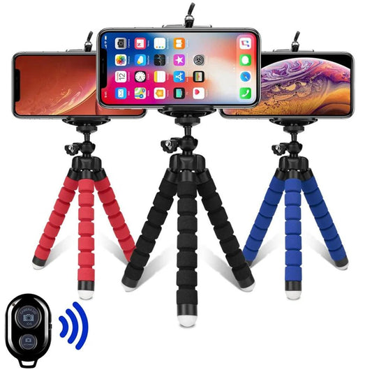 Tripods Tripod For Phone Mobile Camera Holder Clip Smartphone Monopod Tripe Stand Octopus Mini Tripod Stativ For Phone - Empire P.E