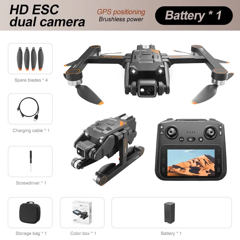 2025 RG700 PRO RC Drone Obstacle Avoidance Aerial photography 4K Dual Camera - Empire P.E
