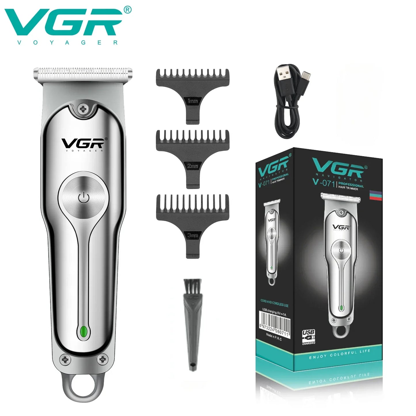 VGR Hair Trimmers Electric Clippers Professional - Empire P.E