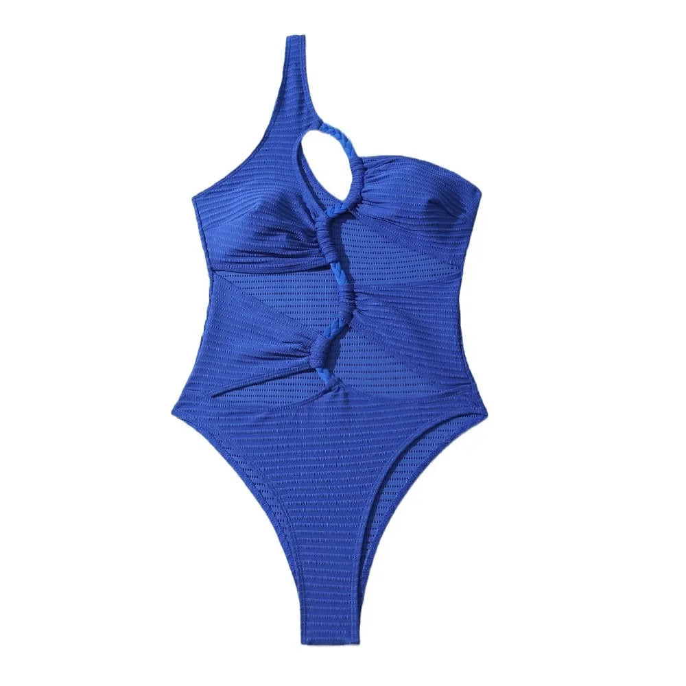 Solid Color New Braided Rope One-piece - Empire P.E