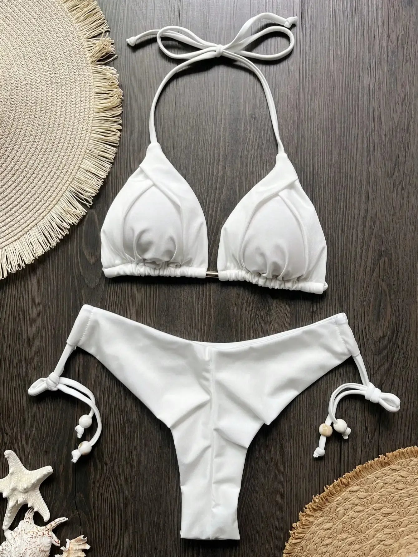 Sexy 13 Color Triangle Bathing Suit for Women Brazilian Beach Bikini Set - Empire P.E