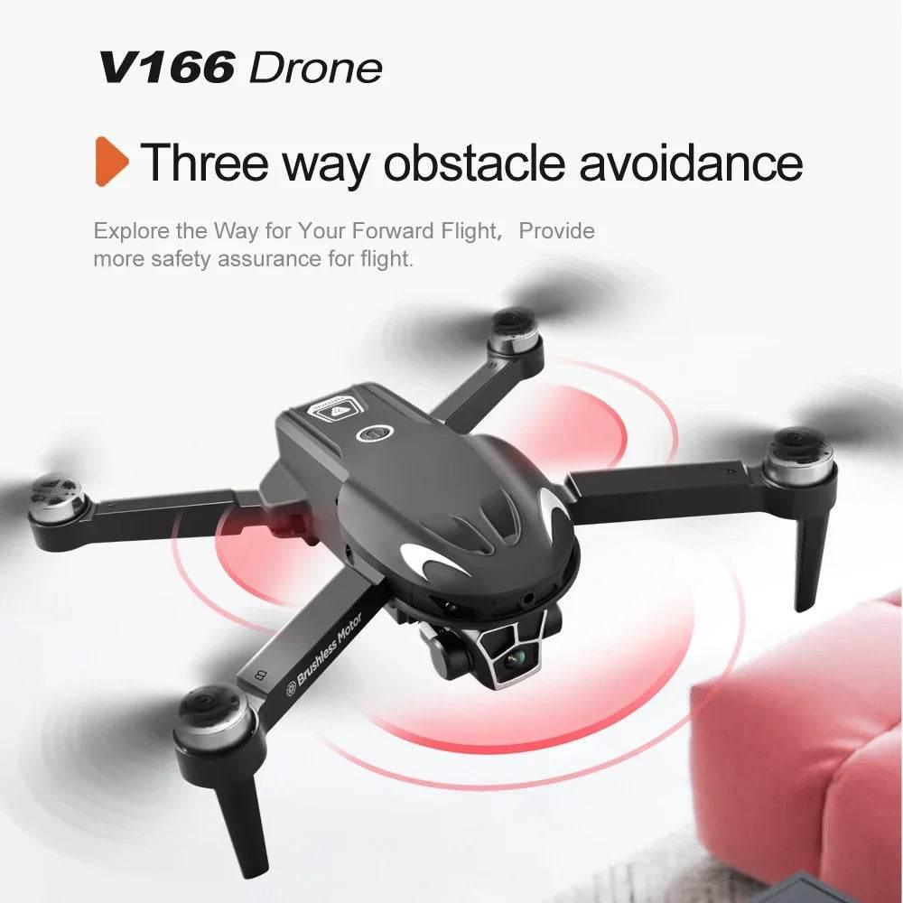 V166 Drone dji fpv 8k professional rc helicopter Mini ufo aircraft jjrc plane elicoptero en oferta low price drones Aircraft - Empire P.E