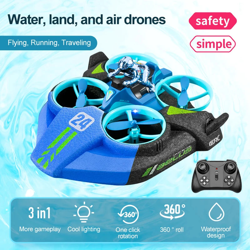 Mini RC Drone Altitude Hold Headless Mode 3 in 1 - Empire P.E