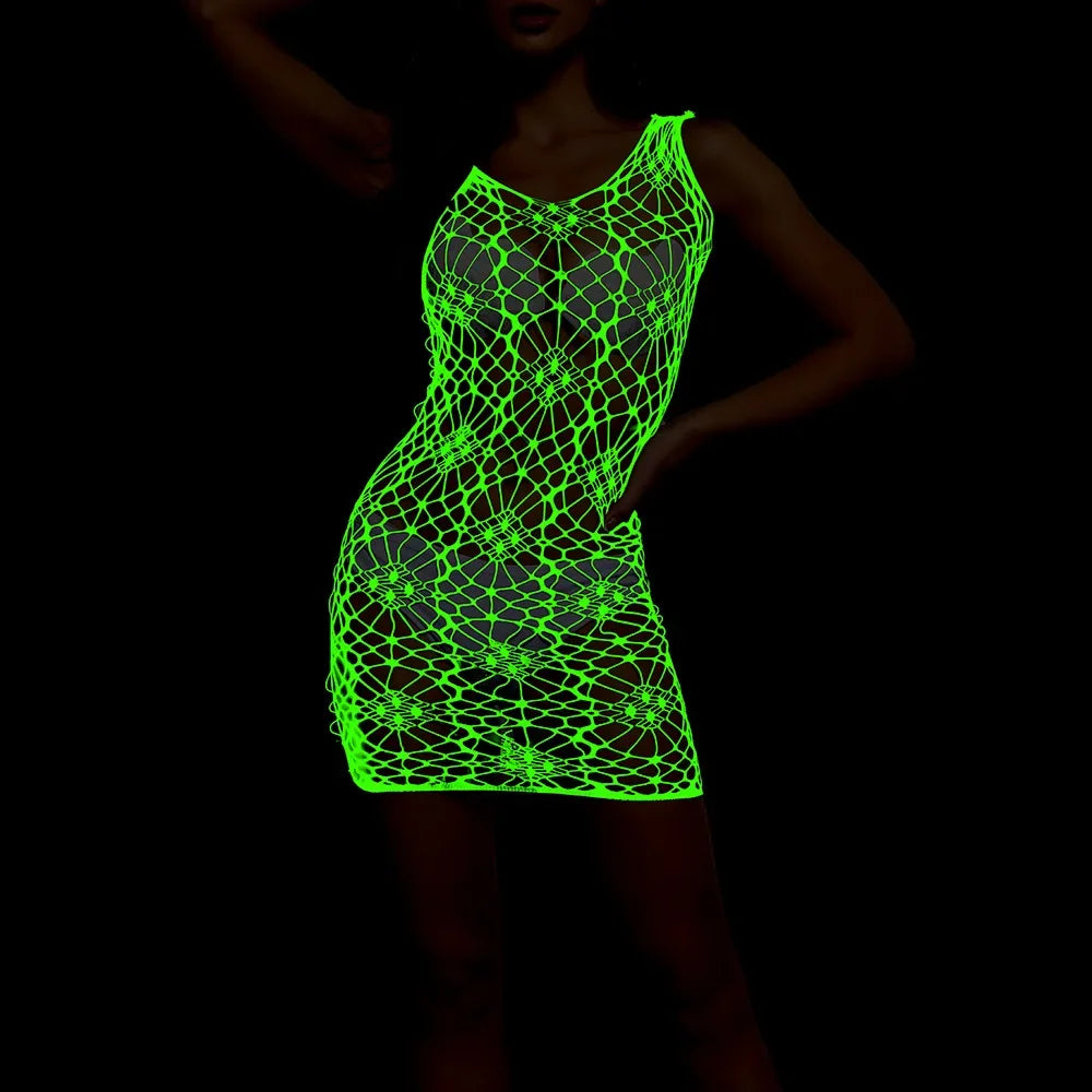 Pole Dance Clothing Luminous Glowing Lingerie - Empire P.E