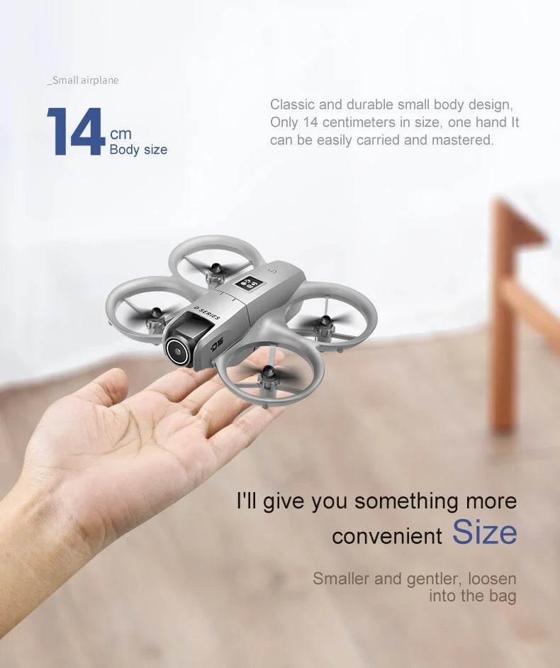 Xiaomi D16 Mini Drone with 180° Electric Adjustable 8K HD Camera WiFi Light Flow Drone Pocket Obstacle Avoidance Rc Quadcopter - Empire P.E