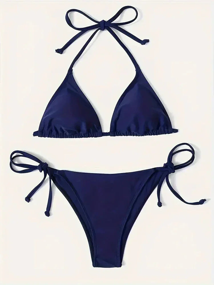 Sexy New Navy Blue Swimsuits Woman Sexy Bathing Suits - Empire P.E