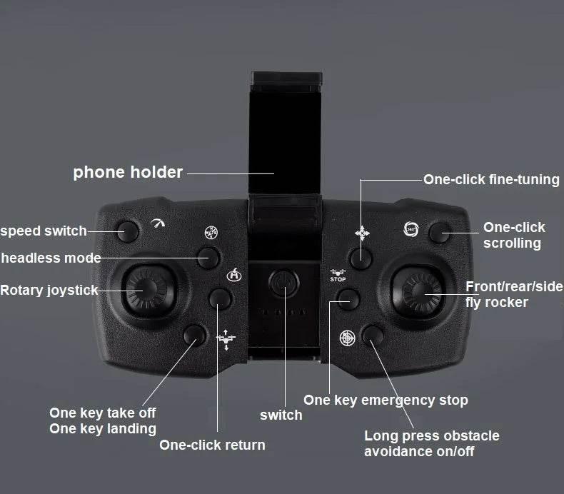 Drone 8K Professional Drones 4K HD Aerial Photography Obstacle Avoidance Quadcopter Helicopter RC Distance 3000M - Empire P.E