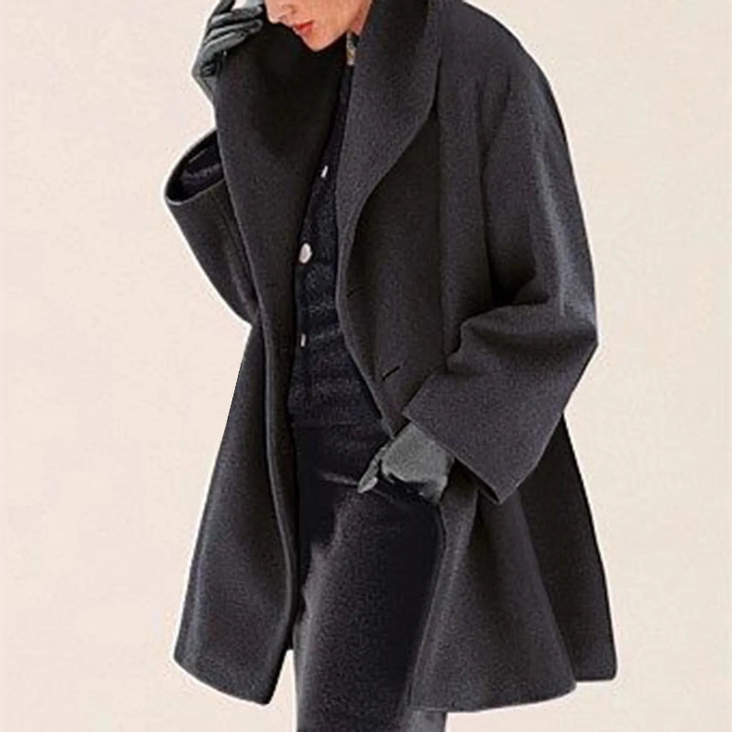 Women's Winter Wool Coat - Empire P.E