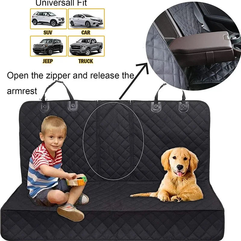 Car Dog Seat Cover for Back Seat Waterproof - Empire P.E