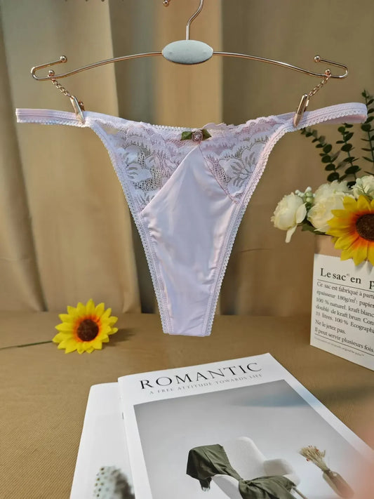 Sexy Women's Low-Waist Thong Underwear - Empire P.E