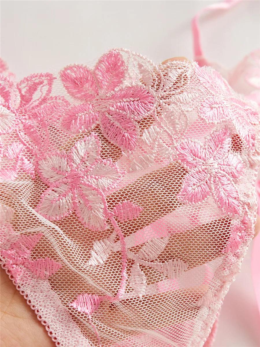 Sexy Lingerie Set Women Embriodey - Empire P.E