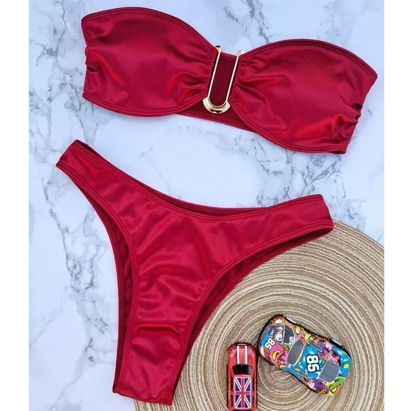 High Waist Bathing Suit - Empire P.E
