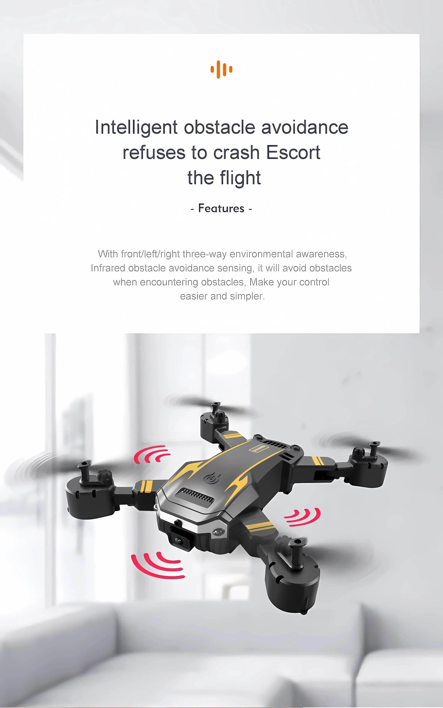 Newest S6 Max 8K Drone Professional Foldable Quadcopter Aerial HD Camera GPS RC Helicopter 10KM Obstacle Avoidance Sell Apron - Empire P.E