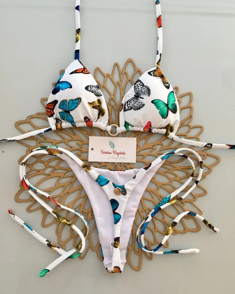 New Bikini Women Sexy Brazil Swimsuit Beach Vacation Swimwear - Empire P.E