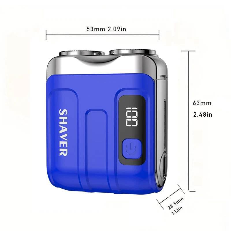 Smart shaver, electric razor, double head, full body washable shaver, portable mini men's beard razor, birthday valentine's day, - Empire P.E