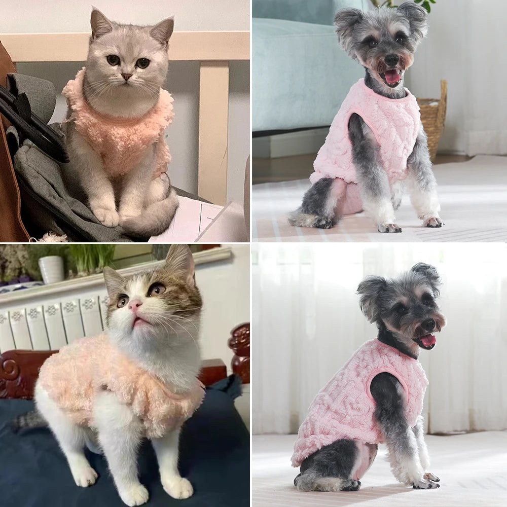 Soft Cozy Dog Fleece Coat