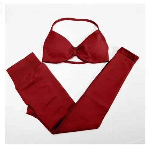 Yoga Two-piece Set 2025 Women's Gym Yoga Fitness Set - Empire P.E