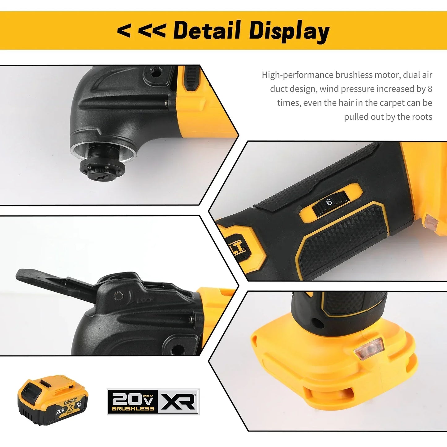 2025 NEW Dewalt -brushless Quick Release Multifunctional Tool - Empire P.E