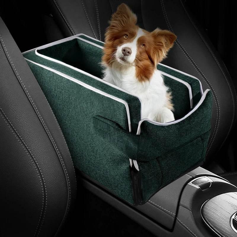 Car Center Console Pet Bed Mat Fiber Pet Safety Seat Essential for Cat & Do Travel Small pet car carrierNon-slip pet car s - Empire P.E