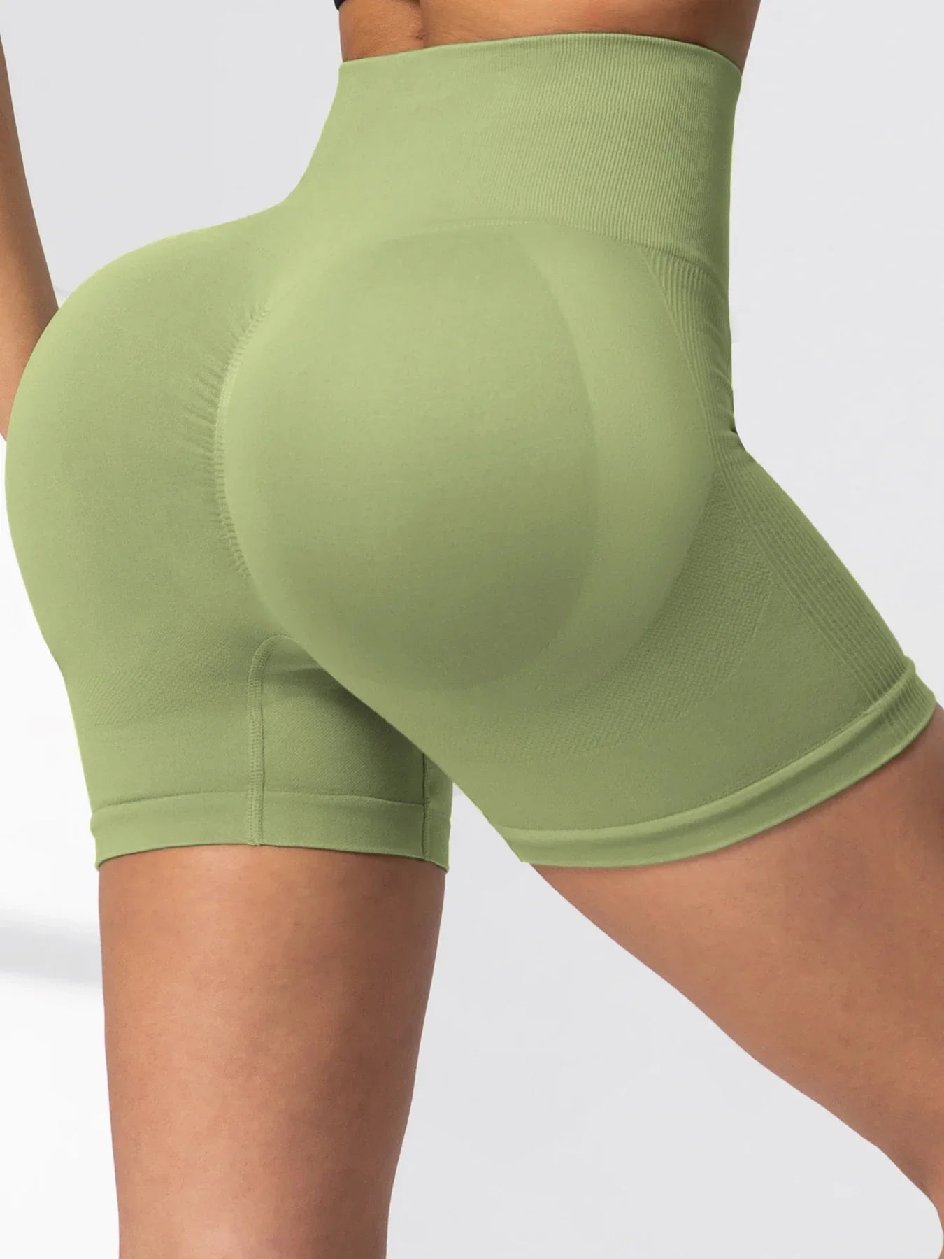 Women Fitness Shorts High Waist Workout Hip Lifting Leisure Shorts Leggings Yoga Gym Running Short Pants Sportswear - Empire P.E