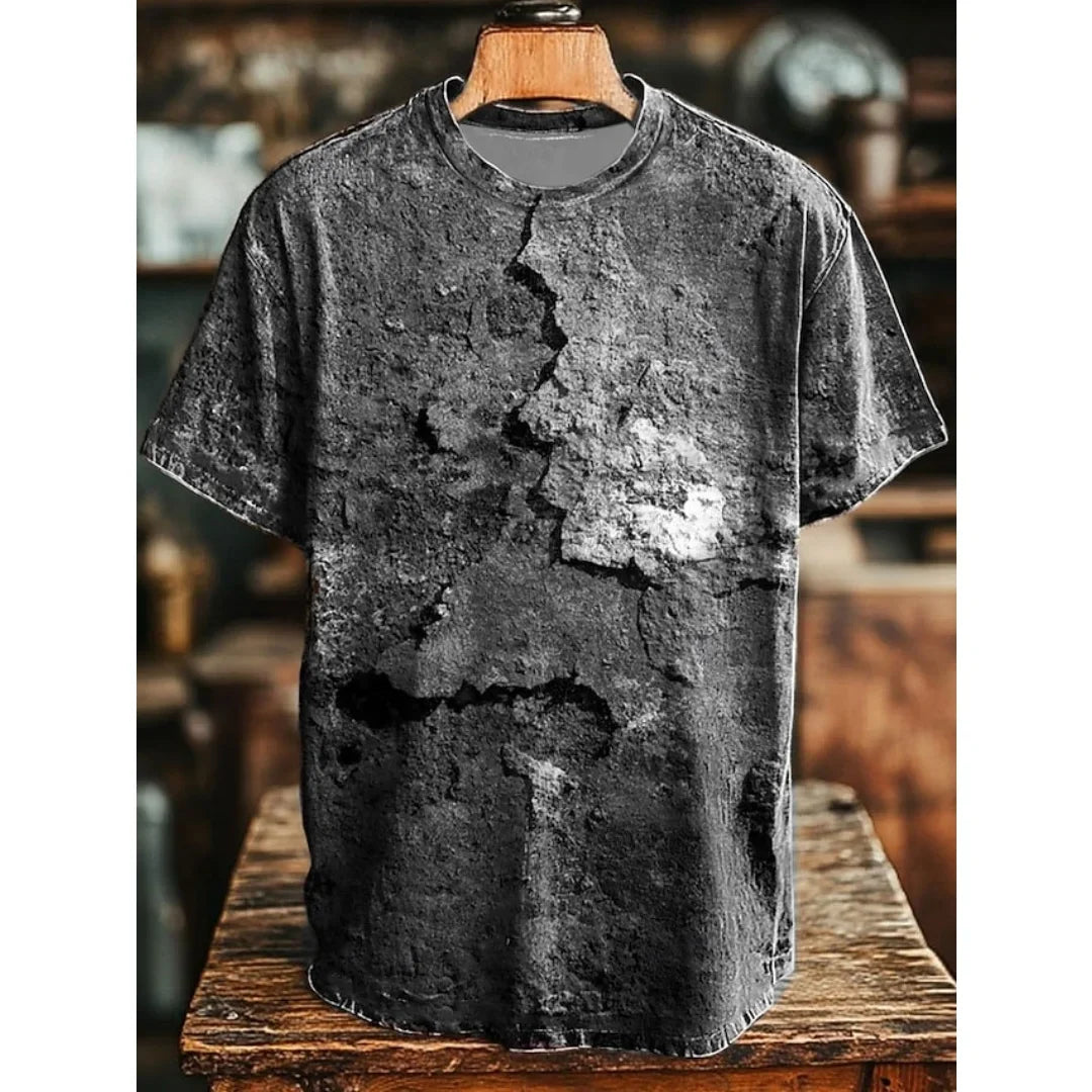 Men's Retro Print T-Shirts - Empire P.E