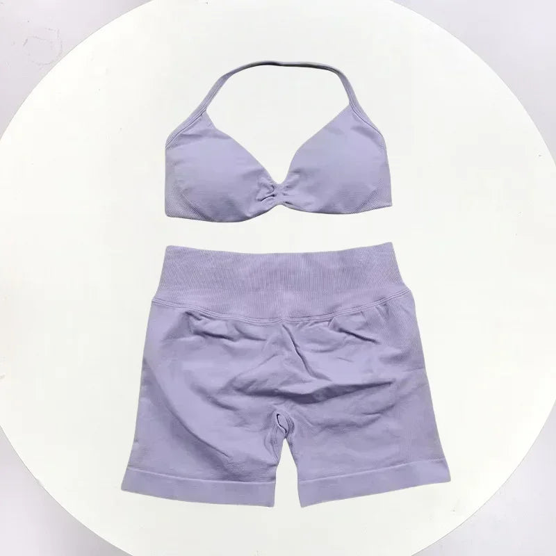 2 Pcs Yoga Set Women Seamless High Quality - Empire P.E