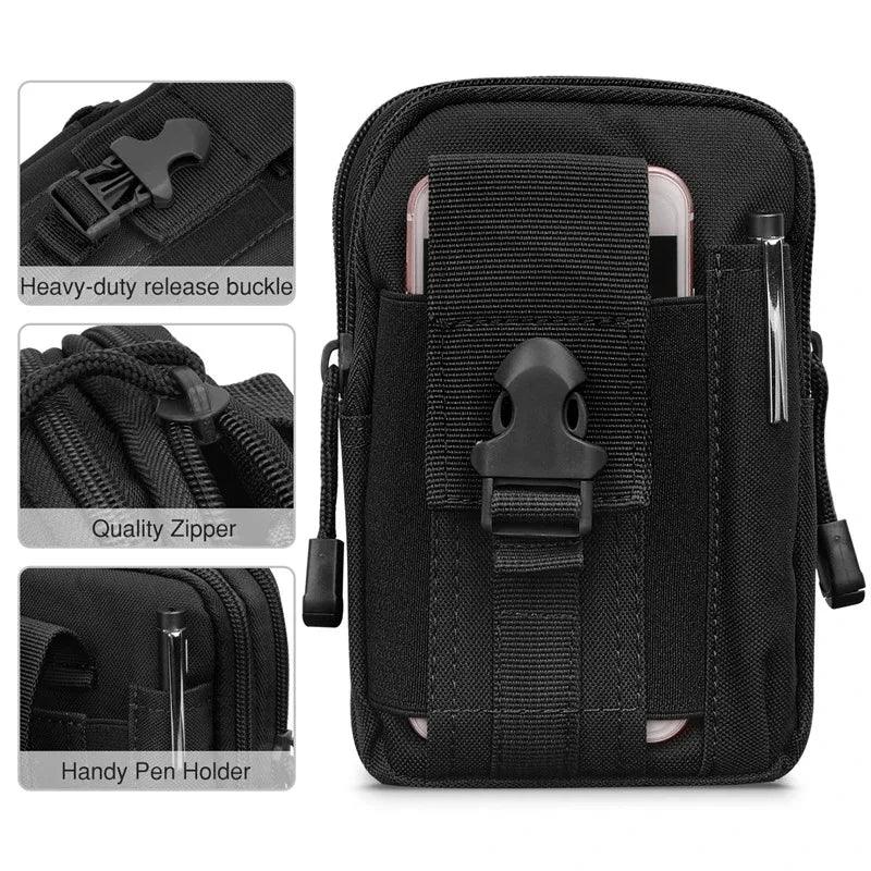Mobile Phone Case Pouch, Waist Bag Waterproof Nylon - Empire P.E